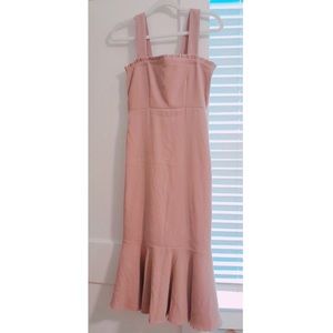 Japanese A line long dress(White blouse is not incl)